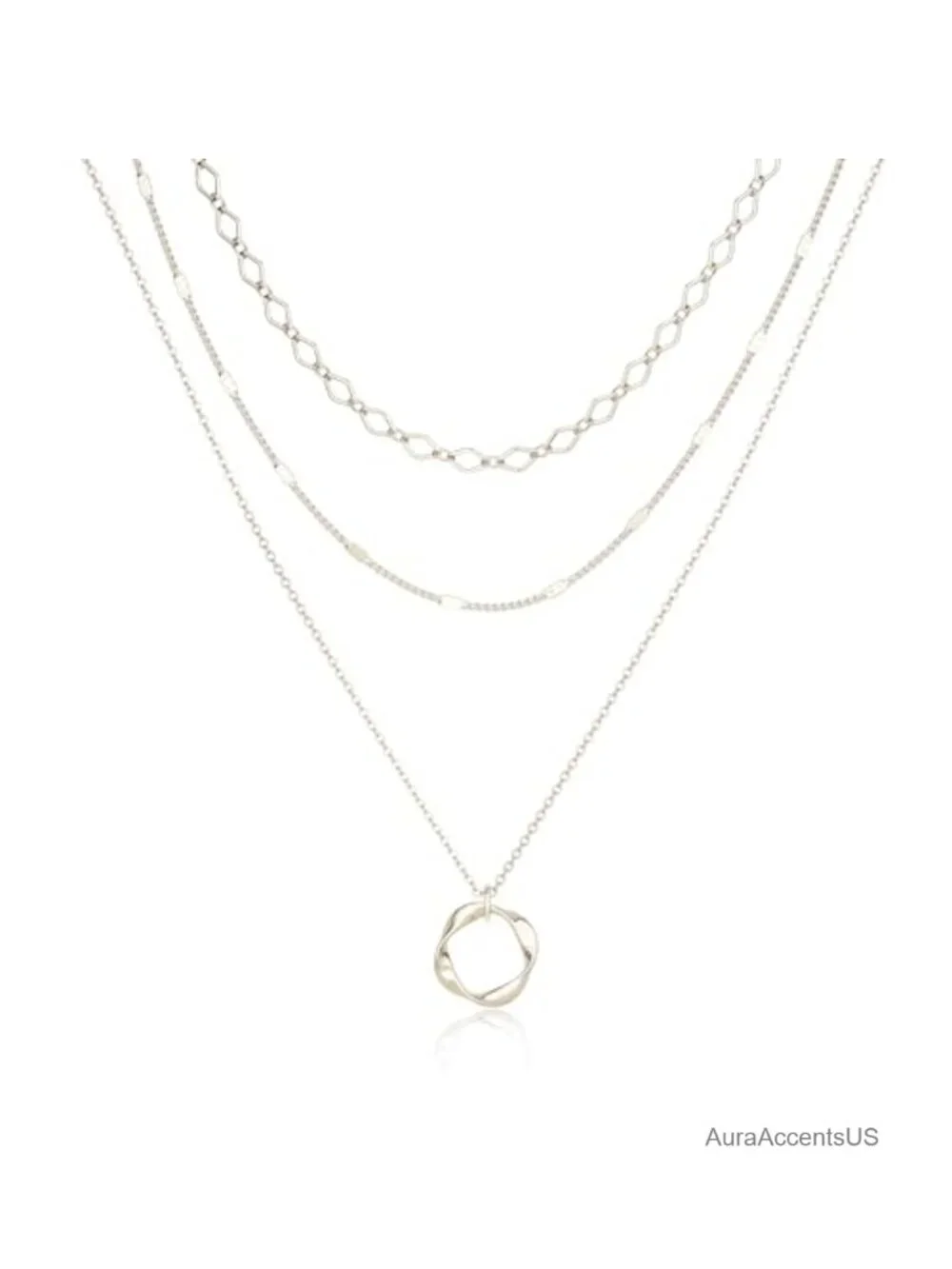 N/A stackable silver